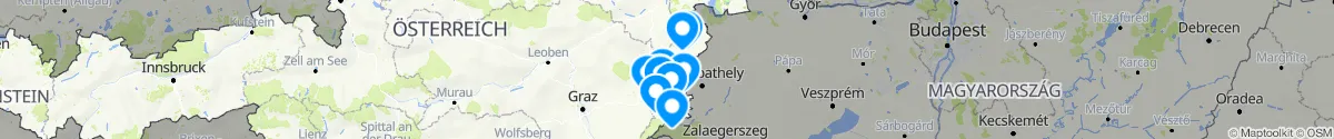 Map view for Pharmacies emergency services nearby Kohfidisch (Oberwart, Burgenland)